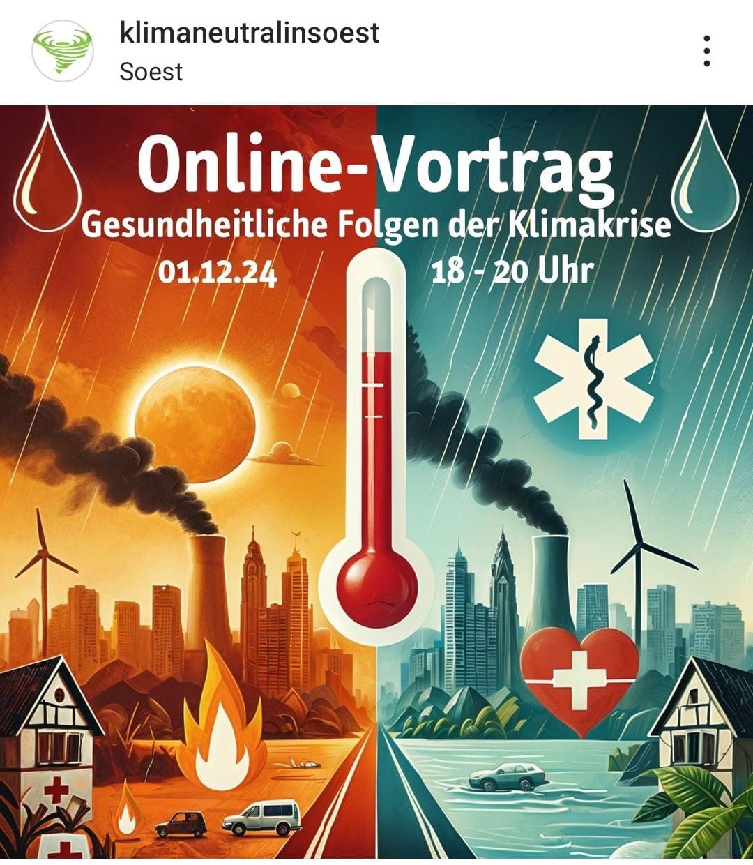 Offener Online-Vortrag beim Klimatreff Soest